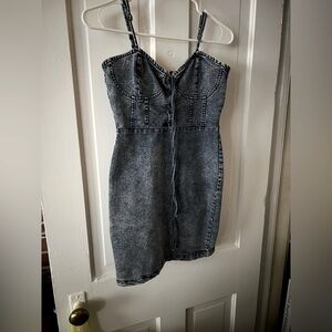 Rue 21 Denim Mini Dress XS